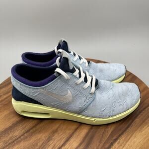 Nike SB Air Max Janoski 2 Shoes Mens Size 12 Blue Running Comfort Walking Gym